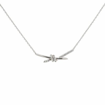 گردنبند نقره گره تیفانی 1046