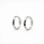 گوشواره نقره حلقه m2005-4