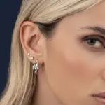 گوشواره نقره بولگاری 1082 - Image 2