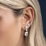 گوشواره نقره رامسس 1071 - Image 2