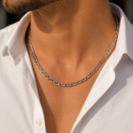 گردنبند نقره مردانه هرمس کوچک 1083 - Image 2